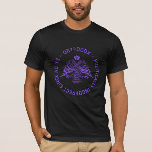 T-shirt Aigle orthodoxe Art chrétien conservateur