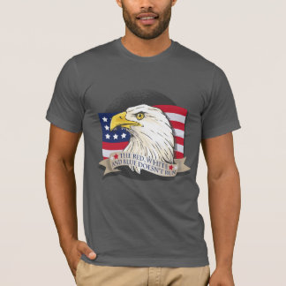 T-shirt Aigle patriote américain