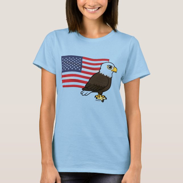 T-shirt Aigle patriotique (Devant)