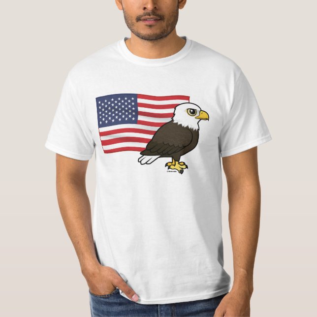 T-shirt Aigle patriotique (Devant)