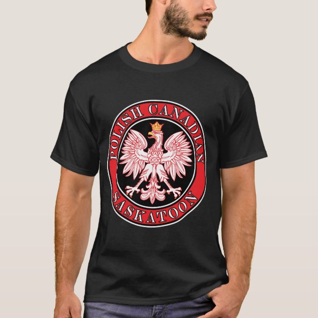 T-shirt Aigle polonais de Saskatoon (Devant)
