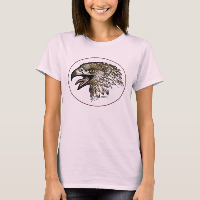 T-shirt Aigle qui crie (Devant)