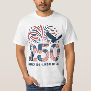 T-shirt Aigle royal d'Amérique 250 Terre de la liberté