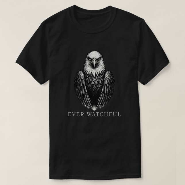 T-shirt Aigle royal toujours vigilant (Design devant)