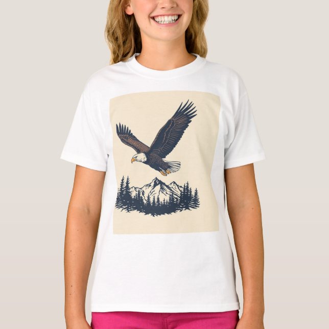 T-Shirt Aigle S'Envole (Devant)