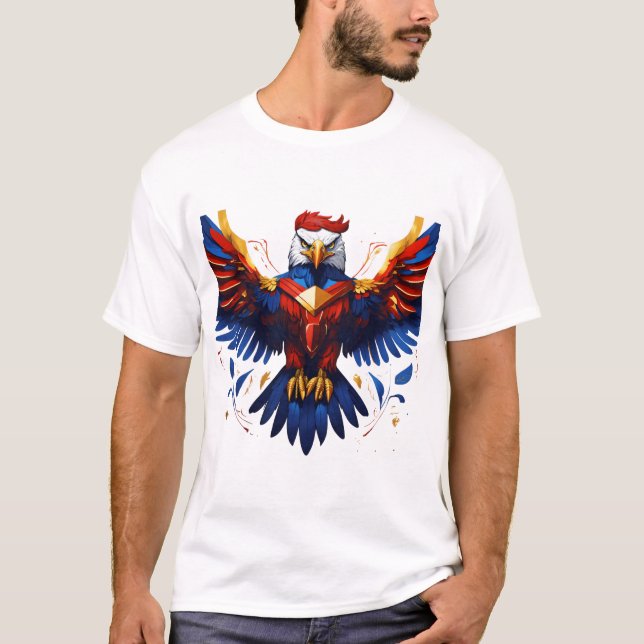 T-shirt "Aigle volant" (Devant)