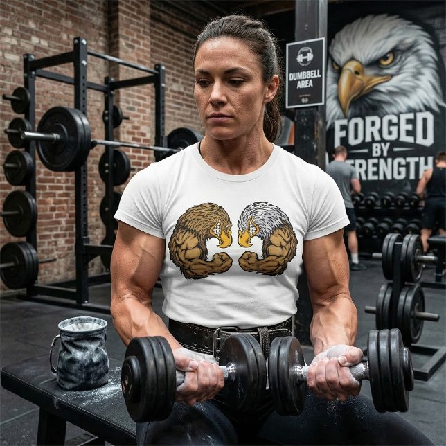 T-shirt Aigles Avec Muscles (Créateur téléchargé)