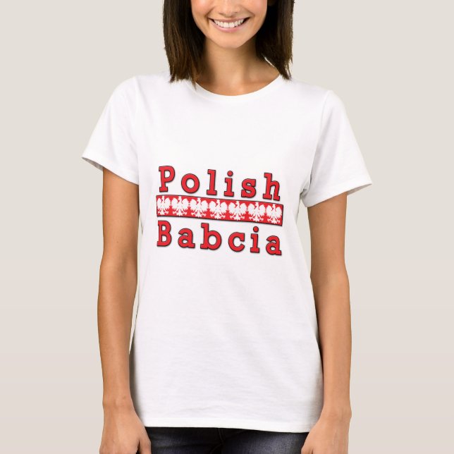 T-shirt Aigles de Babcia polonais (Devant)