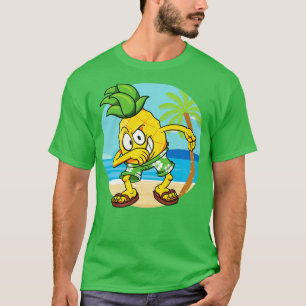T-shirt Aiguille ananas Fruit tropical Danser Vegan 1