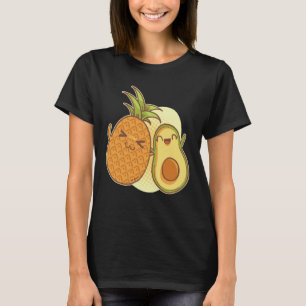 T-shirt Aiguille Avocado Légumes Fruits Végétal Tropical