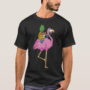 T-shirt Aiguille Flamant rose Swinger Men Wom