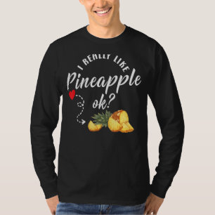 T-shirt Aiguille Fruit Jus Plante Drôle Citations hawaïenn