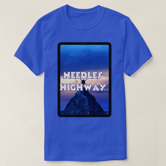 T-shirt aiguilles autoroute 2 (Design devant)