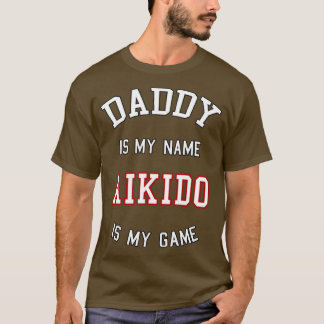 T-shirt Aikido Daddy Cadeau
