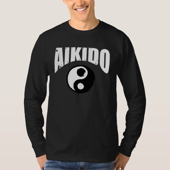 T-shirt Aikido Instructors Aikidoka or Aikido Beginners (Devant)