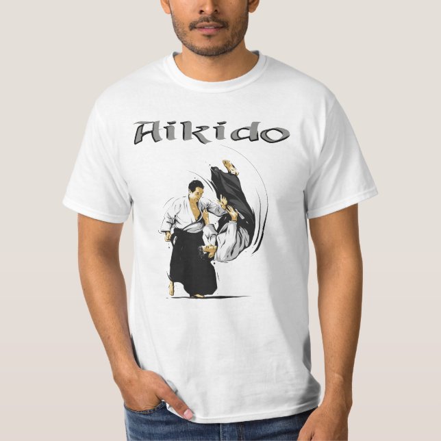 T-shirt Aikido Japonais Martial Art (Devant)