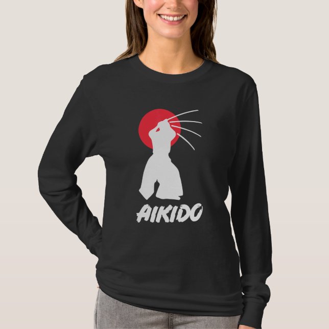 T-shirt Aikido Japonais Martial Arts Techniques Aikido Bla (Devant)