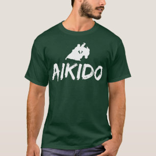T-shirt Aikido Kokyu Nage Japonais Techniques d'arts marti