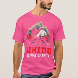 T-shirt Aikido Lover Martial Art Japonais Japon Martial Ar