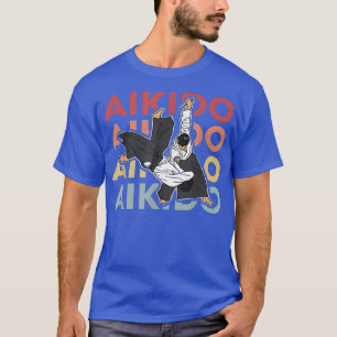 T-shirt Aikido Martial Art Japon Aikidoka Martial Artiste