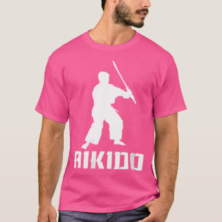 T-shirt Aikido Martial Arts Kanji Martial Arts