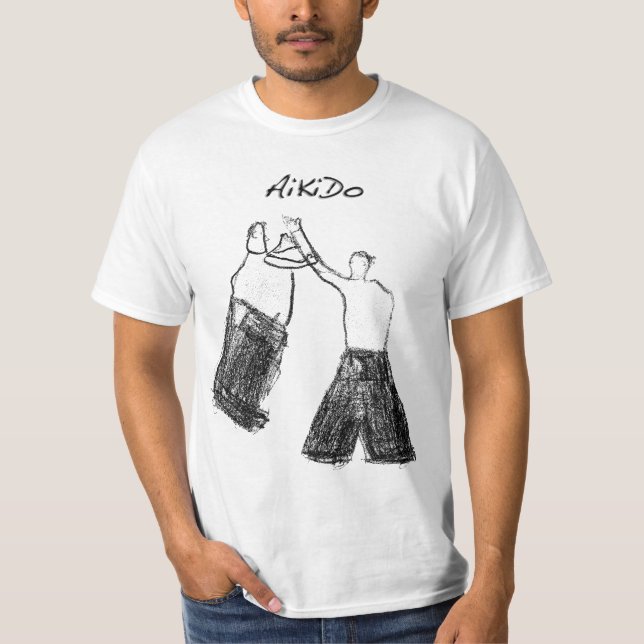T-shirt Aïkido - Shomen-uchi Ikkyo (Devant)