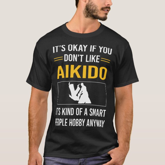 T-shirt Aikido Smart People (Devant)