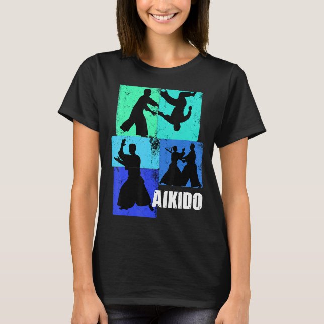 T-shirt Aikido Vêtements pour Aikidoka Gear Aikido 1 (Devant)