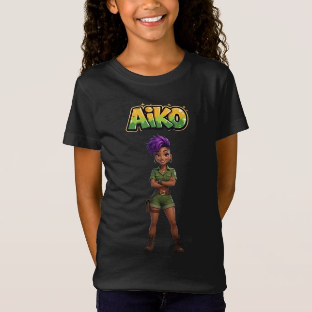 T-Shirt AiKo Beats™ Safari AiKo Explorer (Devant)