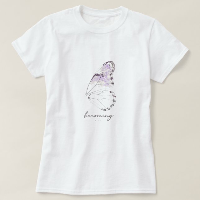 T-shirt aile-de-papillon-en-formation (Design devant)