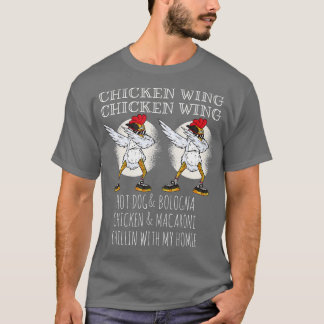 T-shirt Aile de poulet Aile de poulet amusant les enfants