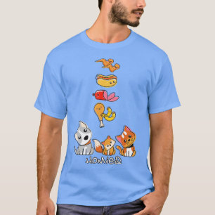 T-shirt Aile de poulet Aile de poulet Hot Dog Bologne