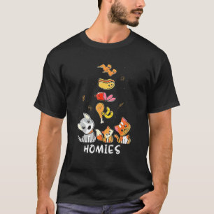 T-shirt Aile de poulet Aile de poulet Hot Dog Bologne
