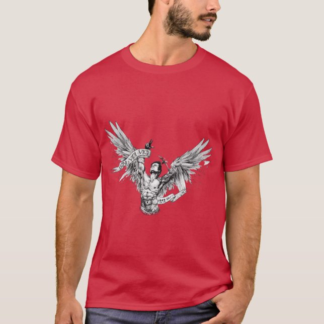 T-shirt Aile de Zyzz (Devant)