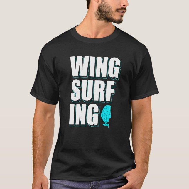 T-shirt Aile surf Aile Foil Wingsurf 1 (Devant)