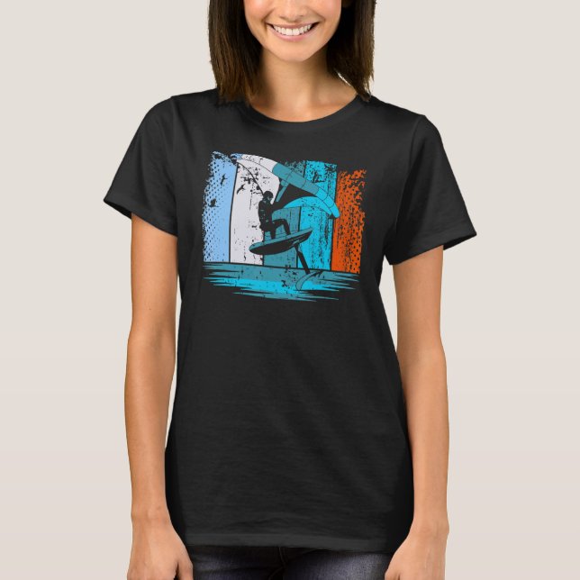 T-shirt Aile surf de l'aile de surf à voile (Devant)