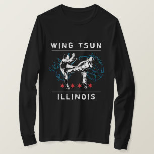 T-shirt Aile Tsun Illinois - Ligne horizontale