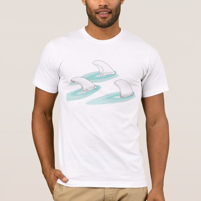 T-shirt ailerons de conseil (Devant)