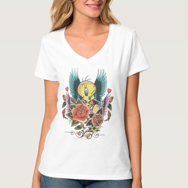 T-shirt Ailes bleues TWEETY™ (Devant)