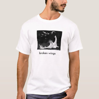 T-shirt ailes cassées