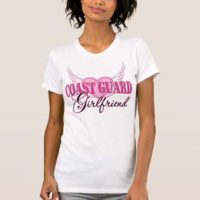 T-shirt Ailes d'amie de la garde côtière (Devant)