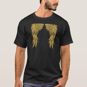 T-shirt Ailes d'ange sur votre dos - Glam d'or Fant paradi