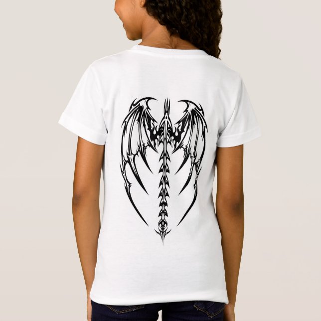 T-Shirt Ailes de dragon (Dos)