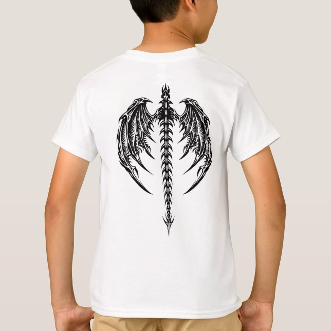 T-shirt Ailes de dragon (Dos)