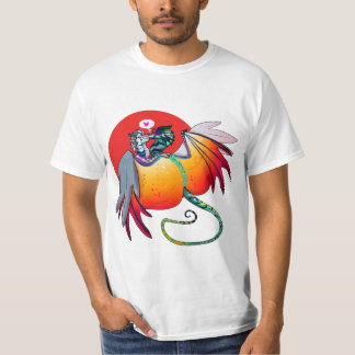 T-shirt Ailes de feu couple amour