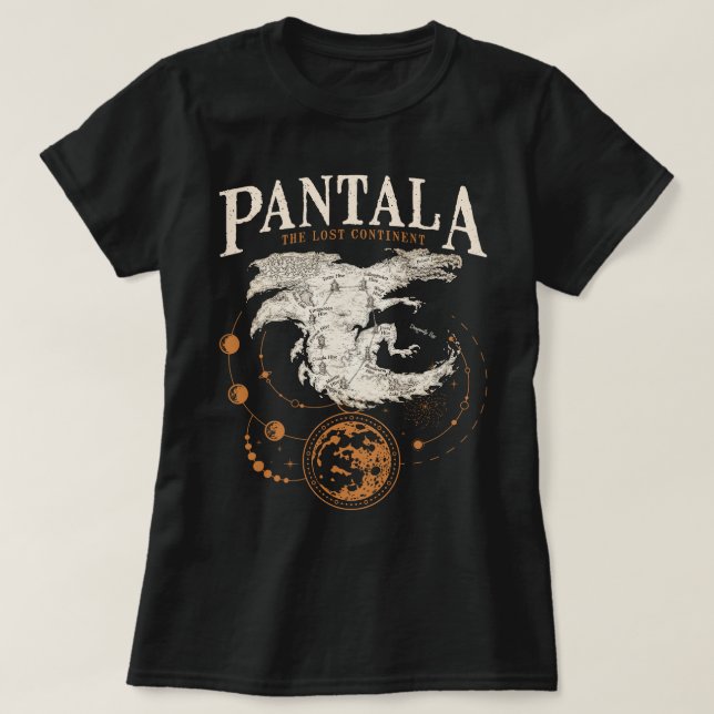 T-shirt Ailes de feu Pantala le continent perdu (Design devant)