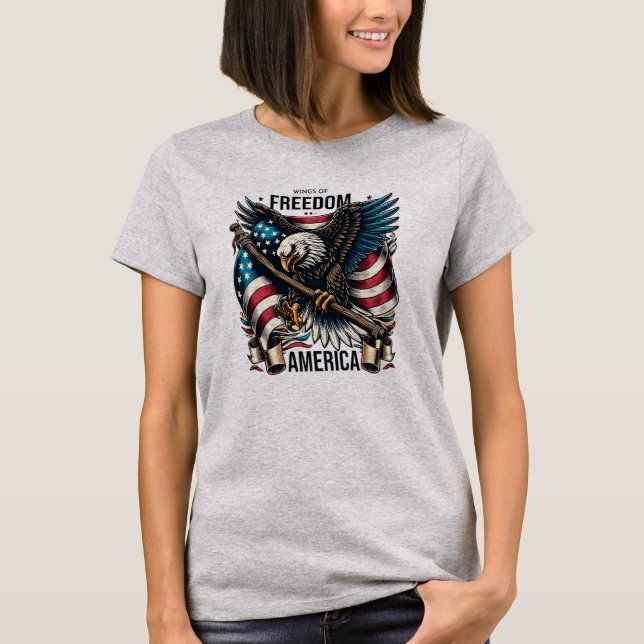 T-shirt Ailes de la Liberté (Devant)