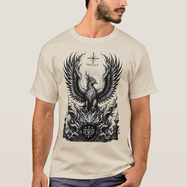 T-shirt Ailes de l'Enfer : Le Réveil du Phenex (Devant)
