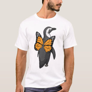 T-shirt Ailes de papillon pingouin