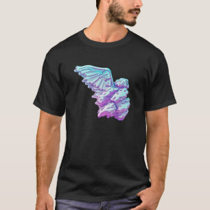 T-shirt Ailes de poulet avec esthétique vaporwave de rêve